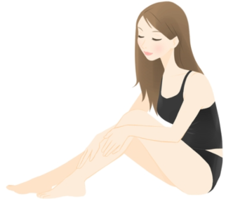 お風呂上がりにクリームを塗らないと肌がカサカサする・・・