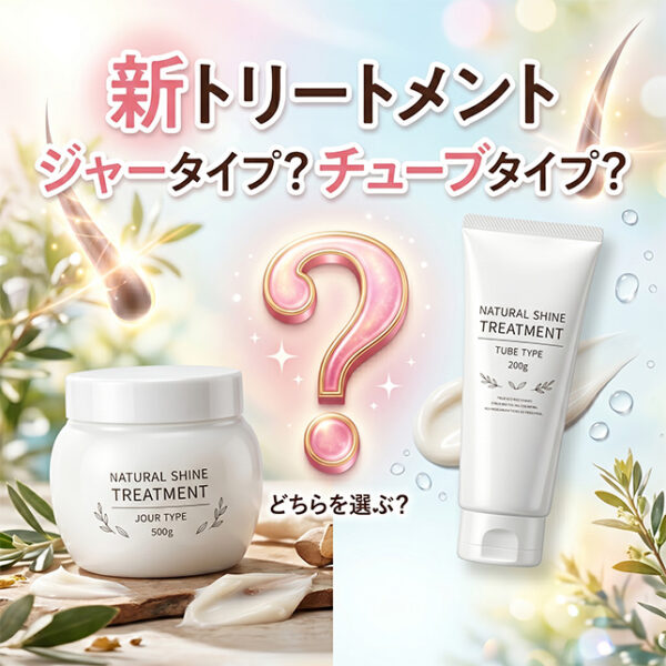 なぜ新しいトリートメントは「ジャータイプ」なのか？開発者の裏話と解決策