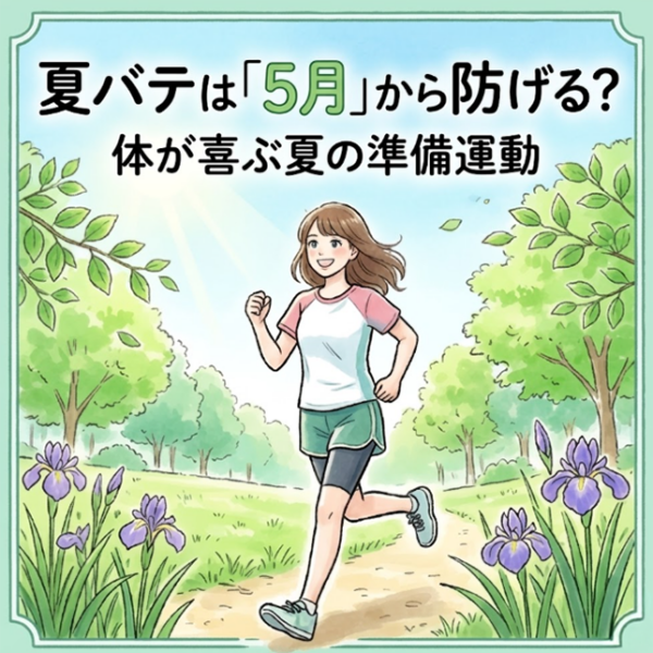 夏バテは「5月」から防げる？体が喜ぶ夏の準備運動