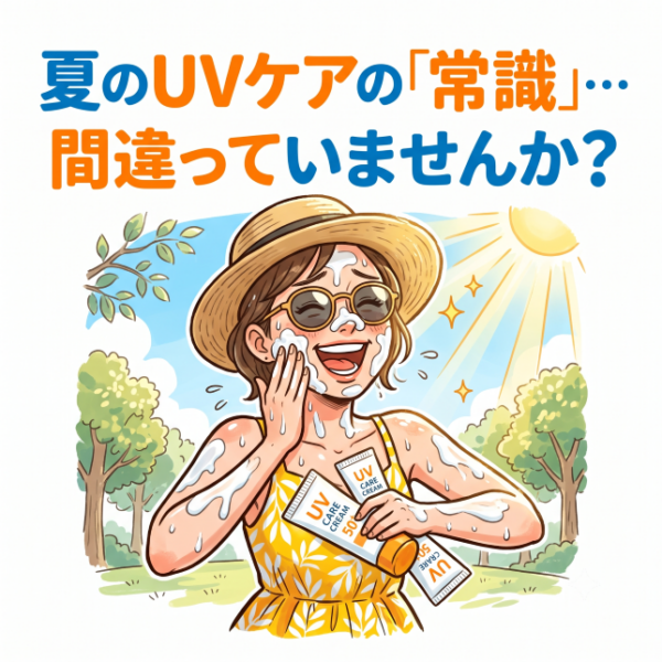 夏のUVケアの「常識」…間違っていませんか？